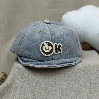 کلاه بچگانه اوکی (OK) 4255 - آبی یخی